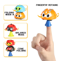 【Krystal】Insect / Robot Style Rotating Spinning Bug Toy, Gyro Battle Toy with Forward, Folding & Fight Modes for Kids.