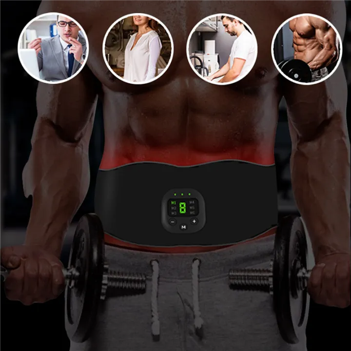 3X%20Muscle%20Trainer%20Smart%20Fitness%20Abdominal%20Training%20Electric%20Weight%20Loss%20Stickers%20Slimming%20Belt%20Uni%20-%20Image%204