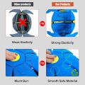 Flying UFO Flat Throw Disc Bouncing Ball LED Light Magic Ball Toy for Kid Outdoor Garden Beach Game Children's sports balls. 