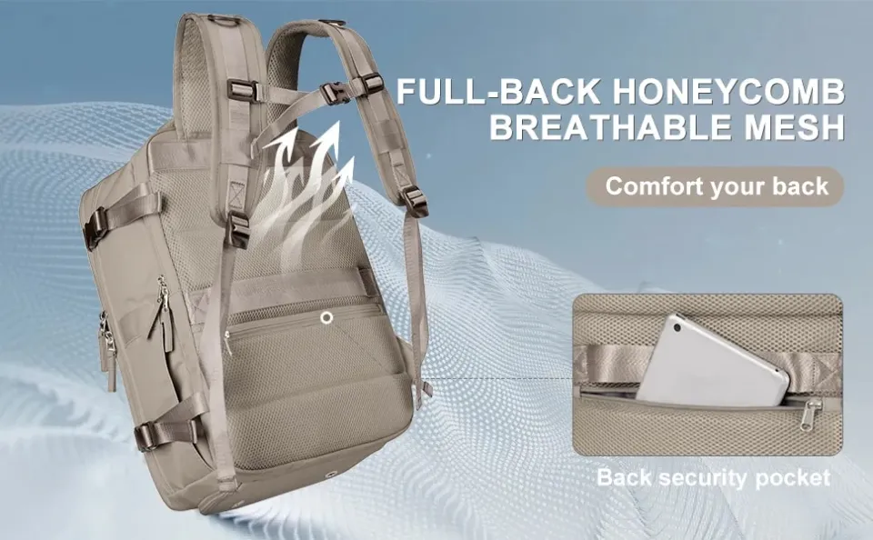 Travel Backpack for Men Women, 40L Flight Approved Carry on Hand