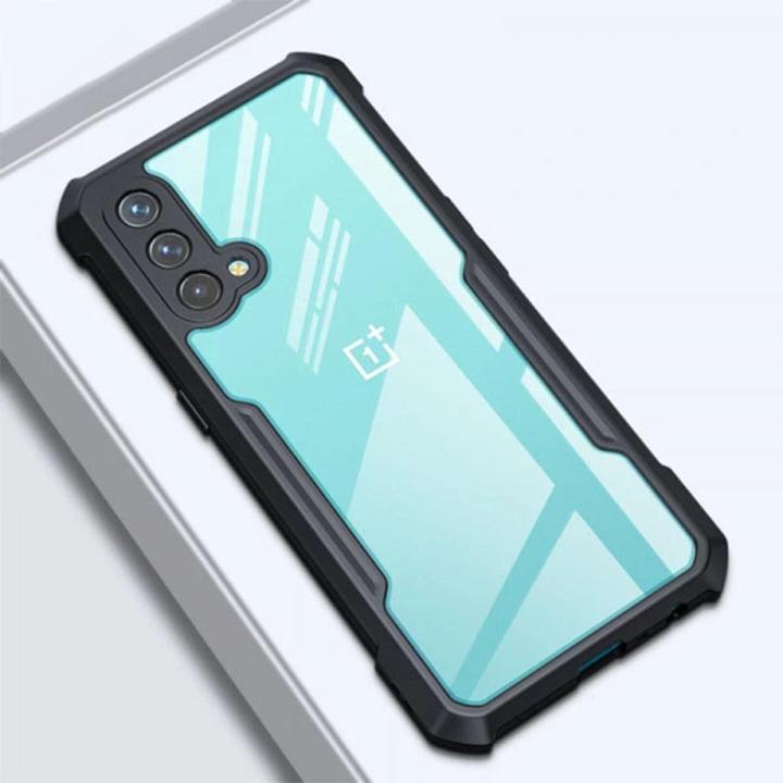 For OnePlus Nord CE 5G Shockproof TPU Bumper Clear Acrylic Mobile Phone Case For 1+Nord CE Back Cover - Phone Back Case Cover For Smartphone