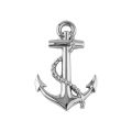 Car Styling Chrome Metal Boat Anchor Logo Car Stickers Emblems. 