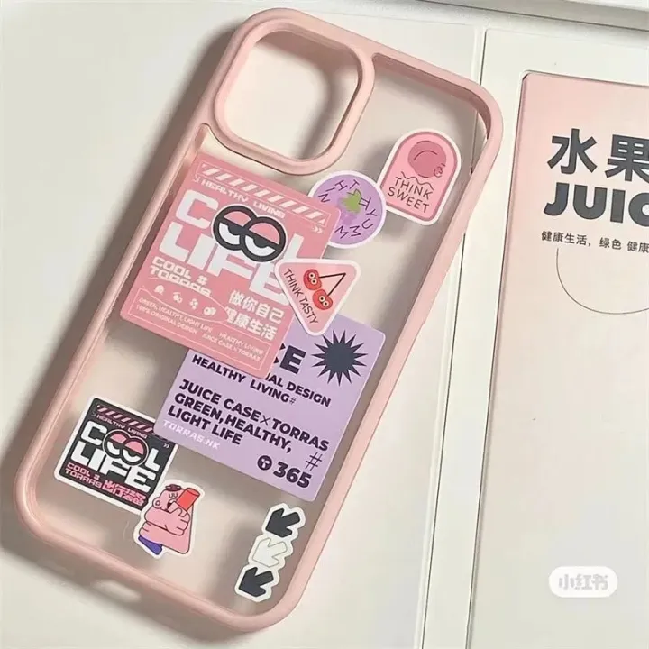 %E3%80%90Sarcasmsm%E3%80%91Xiaohongshu%20Pink%20Label%20Applicable%20iPhone15%20Phone%20case%20xs%20Apple%2014%20Japan%20and%20South%20Korea%208plus%20Female%2012/xr%20-%20Image%203