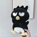 【Abandon】Sanrio Bad Badtz Maru Plush Toy Soft Cute Japanese Style Anime Black Penguin Doll Hug Plushies Birthday Gifts Girl 30/40/60cm.