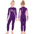 2.5MM Neoprene Wetsuit Children Diving Suits Swimwear Girls Long Sleeve Surfing Swimsuits For Girl Bathing Suit Wetsuits.