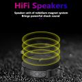 (New)S360 Portable Outdoor Bikes Bluetooth Speaker IPX7 Waterproof Dust-proof Shockproof Speaker, Support TF. 