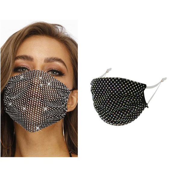 1%20Pc%20Stylish%20Girls%20Rhinestone%20Maskk%20Women%20Diamond%20Crystal%20Decoration%20Jewelry%20Facemaskk%20Fashion%20Sexy%20Glitter%20Mesh%20Net%20Party%20Show%20Mouth%20Maskk%20-%20Image%202