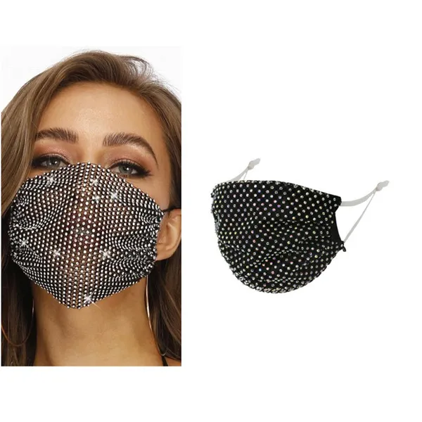 1%20Pc%20Stylish%20Girls%20Rhinestone%20Maskk%20Women%20Diamond%20Crystal%20Decoration%20Jewelry%20Facemaskk%20Fashion%20Sexy%20Glitter%20Mesh%20Net%20Party%20Show%20Mouth%20Maskk%20-%20Image%202