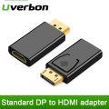 1080P DP Male to HDMI-Compatible Female Adapter Displayport to HD Video Audio Converter Adapter For PC TV Projector.