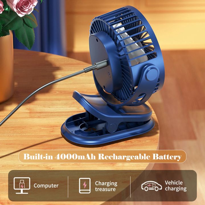 2024%20Pop%20Clip%20Fan%20USB%20Fharging%20Mini%20Portable%20Stroller%20Table%20Clip%20Fan%20Handheld%20Quiet%20Dormitory%20-%20Image%202