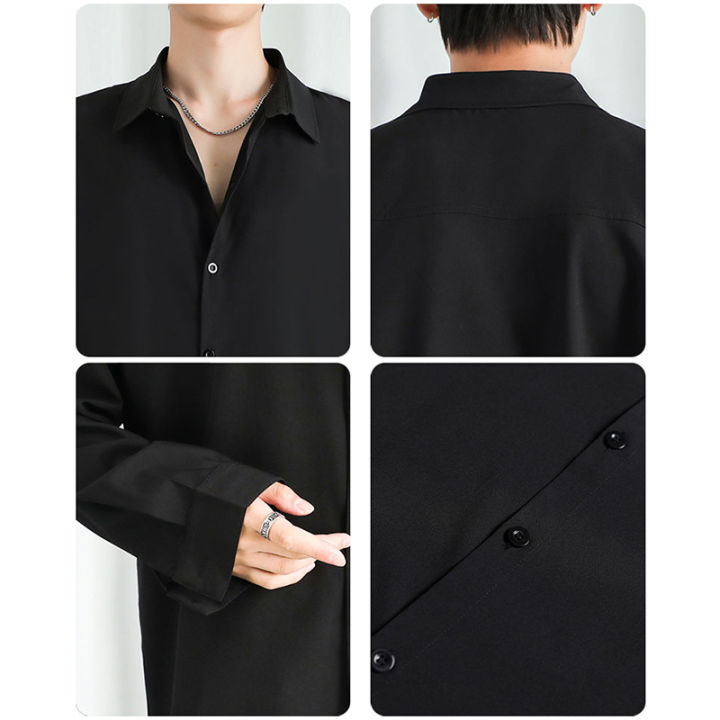 Shirt%20Men%20Solid%20Long%20sleeved%20Shirt%20For%20Men%20Korean%20Fashion%20Shirts%20Comfortable%20Blouses%20Casual%20Loose%20Classic%20Single%20Breasted%20Shirt%20-%20Image%203