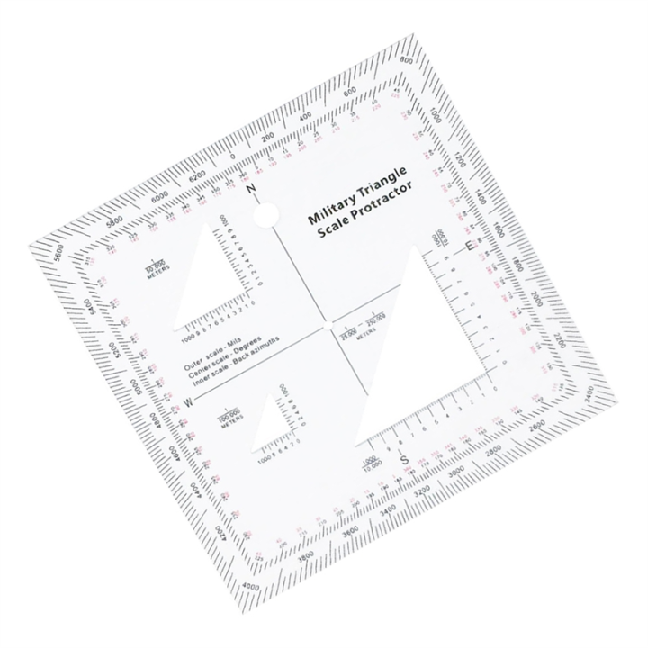 Topographical Scale Coordinate Scale Practical Transparent Topographical Map Scale ...