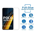 Xiaomi Poco X6 Pro 5G Screen Protector 3D Tempered Clear Screen protector Premium Product Gorilla Glass Transparent Clear Ultra Thin - Durable & Scratch Resistant - Easy to Install. 