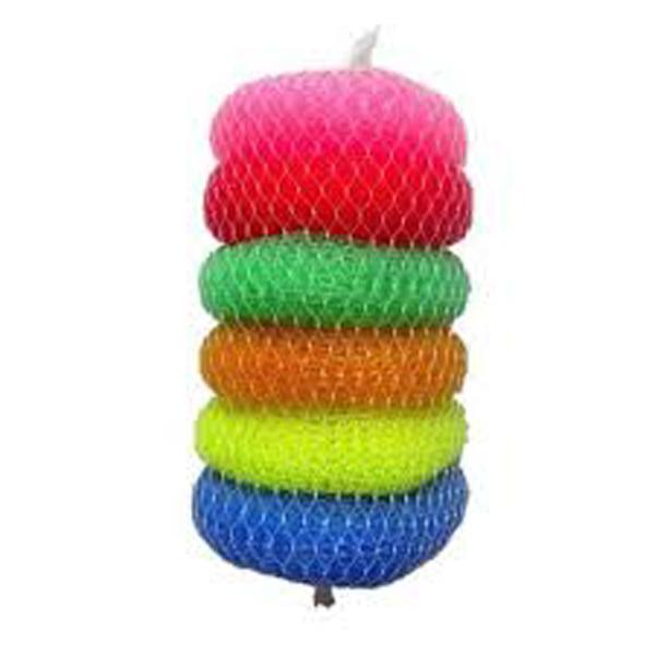 6%20Pieces%20Dish%20Wash%20Scrubber%20-%20Multi%20Color%20-%20Image%204