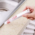 Dustpan, brush, hygienic kitchen, tools set 2 In1 Window Groove Cleaning Brush Multifunctional Windows Slot Cleaner Household Gap Cleaner Sliding Door Track cleaning Tool.