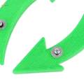 2Pcs Bike Wheel Reflectors Spoke Reflectors for Riding Mountain Bike. 