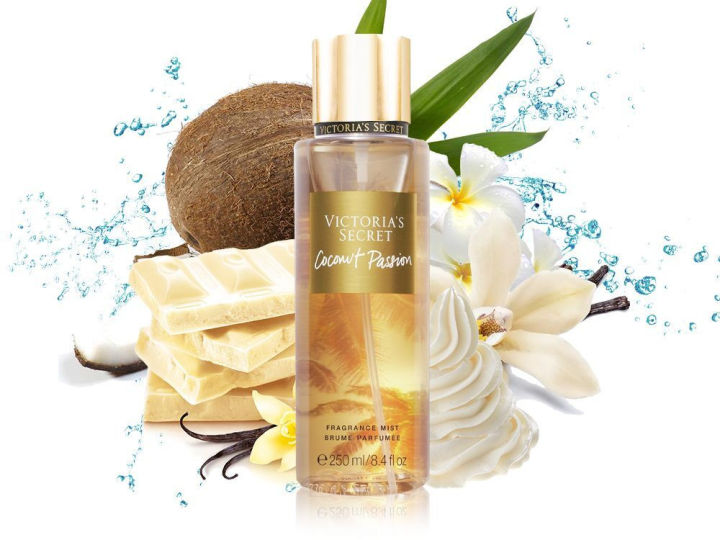 International USA product Body perfume party scent VICTORIA'S SECRET Coconut Passion for female - 250 ml