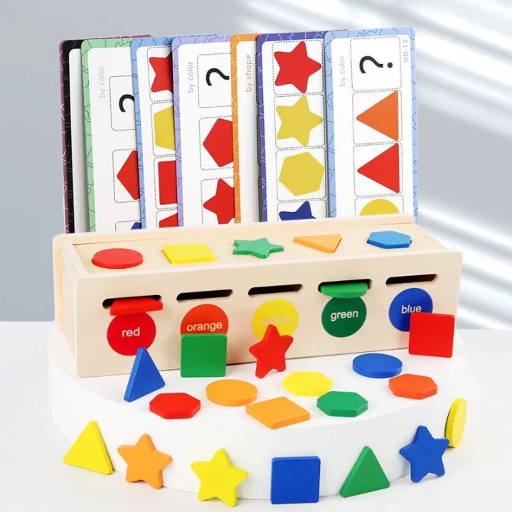 Preschool%20enlightenment%20early%20education%20shape%20color%20matching%20classification%20coin%20box%20baby%20puzzle%20board%20game%20building%20block%20wooden%20toys%20-%20Image%202
