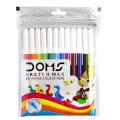 Doms 12 Water Color Pen (Big Size). 