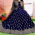 Gown One Piece Long Kurti Gown for Women - Elevate Your Style with Unique Gown Kurti Fashion - Suitable for All Seasons.