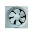 National Deluxe 10 Inch Wall Exhaust Fan White PVC Plastic Ventilation Air Cooler. 