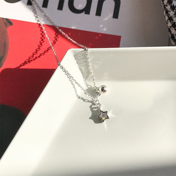%E3%80%90Innovative%20design%E3%80%91Jewelry%20Korean%20fashion%20simple%20five-pointed%20star%20bell%20short%20necklace%20cute%20delicate%20clavicle%20chain%20female%20student%20necklace%20-%20Image%202
