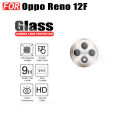 3 IN 1 OPPO Reno 12F Tempered Glass Film For Reno 12 F Reno 11F Full Cover Screen Protector Glass +Camera Lens Film+back film. 