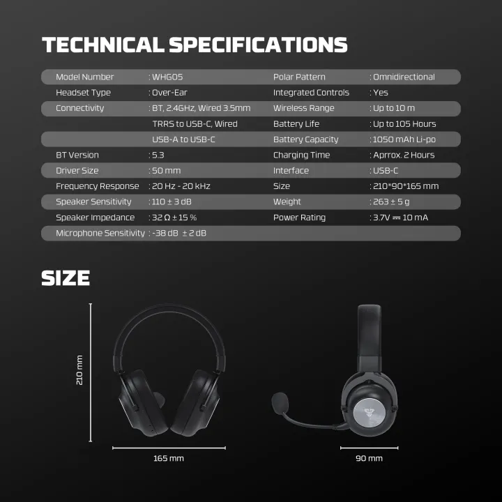 FANTECH%20WHG05%20STELLAR%20Multiplatform%20Wireless%20Gaming%20Headset%20Black%20-%20Image%209