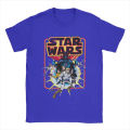 Retro Stars War Comic Men T Shirt Casual Tee Shirt Short Sleeve Crewneck T-Shirts 100% Cotton Summer Clothes.