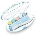 SoftGlow Rechargeable Infant Nail Grooming Set with Quiet Motor and Safety Light.