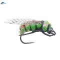 Fly Fishing Flies with Hooks, Lures, Artificial Baits for Perch, Trout, Fishing. 