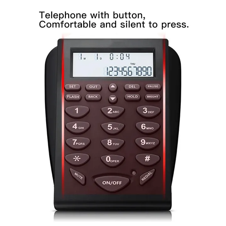 Call%20Center%20Telephone%20Dialpad%20Corded%20Telephone%20-%20black%20-%20Image%205