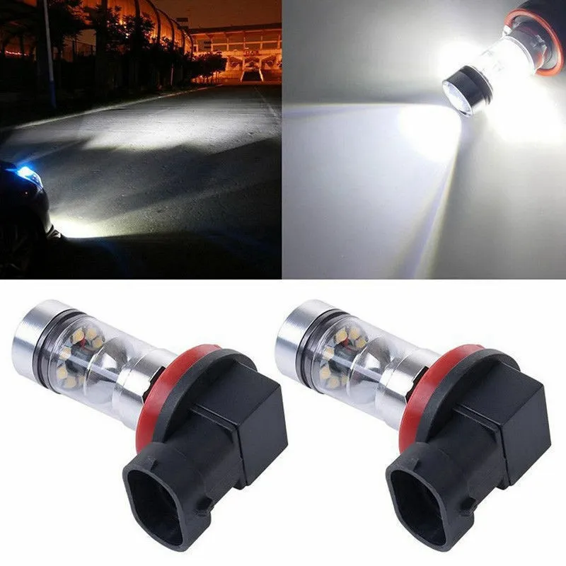 SHENKENUO H11 LED Headlight Kit – 6000K White 3000 Lumens – High/Low Beam Conversion