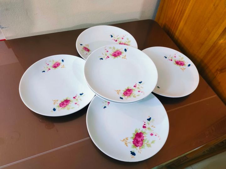 Ceramic%20Tehari%20Dinner%20Half%20Plate%207.8%20Inch%206Pcs%20Set%20-%20Porcelain%20Snack%20Plate%20Set%20-%20Elevate%20Your%20Dining%20Experience%20With%20A%20Ceramic%20Tehari%20Dinner%20Set%20-%20Image%205