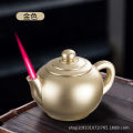 New Exotic Fun Night Market Stall Funny Personality Creative Teapot Birthday Gift Open Fire Inflatable Windproof Lighter.