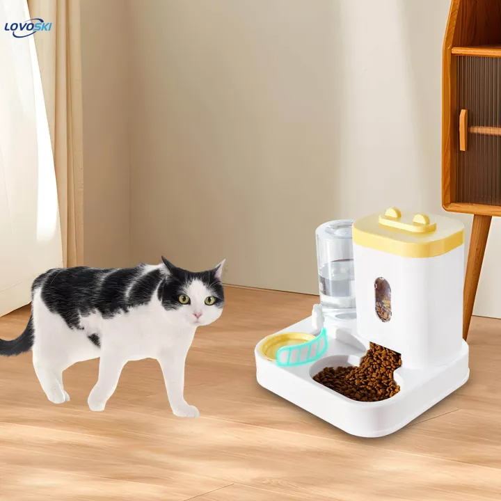 Cat%20Feeder%20and%20Water%20Automatic%20Cat%20Feeder%20for%20Cats%20Puppy%20Small%20Animals%20yellow%20-%20Image%205