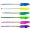 Econo Full Time Ball Pen Black color Ink (Pack of 18 Pens). 