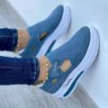 Red Casual Shoes Women Breathable Mesh Sandals Fashion Brand Summer Women Sandals Platform Vulcanized Shoes Femme New Sneakers Superman. 