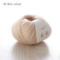 QZLKNIT 50g/ball 75%Merino wool yarn Autumn/winter Soft medium-fine wool yarn DIY Hand knitted Crochet Baby clothes Yarn. 