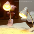Mini Book Light LED Clamp Reading Lamp LED Mini Book Light Reading Light Mini Clip-On Study Desk Lamp Powered Flexible Bedside. 