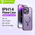 BAVIN Magnetic Phone Case Ins-Style Creative Case Cover Magnetic for Iph 14 Series. 