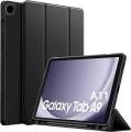 For Samsung Galaxy Tab A11 8.7 Inch Premium Leather Finish Flip Back Cover. 