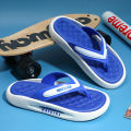 Walking on Shit Touching Word Slippers Baby Boy and Girl Summer Thick Bottom for Outdoors Non-Slip Beach Casual High-End Flip-Flops Men. 