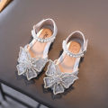 【The-Best】 Summer Girls Sandals Fashion Sequins Rhinestone Girls Princess Shoes Baby Girl Shoes Flat Heel Sandals Size 21-35. 