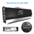 Snowman Heat M2 Heatsink Copper Ssd Cooler 2280 Solid State Hard Disk M.2 Radiator Nvme Ngff -E Aluminum M 2 Cooling M.2. 