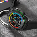 SKMEI Sports Electronic Watch Men's Outdoor Sports Compass Electronic Watch Multifunctional Waterproof LED Watch 2209. 