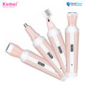 Kemei KM-3024 Multifunctional 4 in 1 Face, Eyebrow, Nose, & Lady Shaver for Women. 