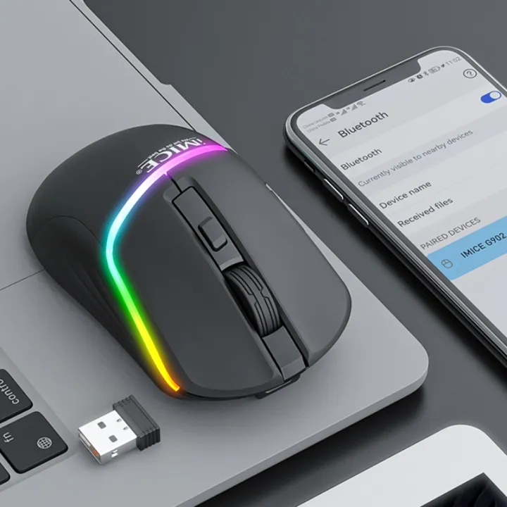 iMICE%20G902%20Bluetooth%20Dual%20Mode%206-Key%20Silent%20Wireless%20Gaming%20Mouse%20-%20Image%204