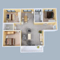 1:25 Scale Miniature Building Architecture Accessories Dollhouse Furniture Set Craft Ornament Prefabricated House to Assemble. 