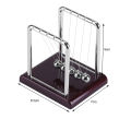 Collision Ball Newton Cradle Impact Physics Pendulum Balance Permanent Motion Office Home Decorative.
